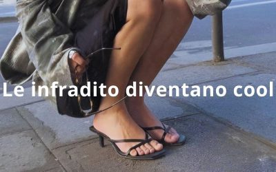 Le infradito diventano cool