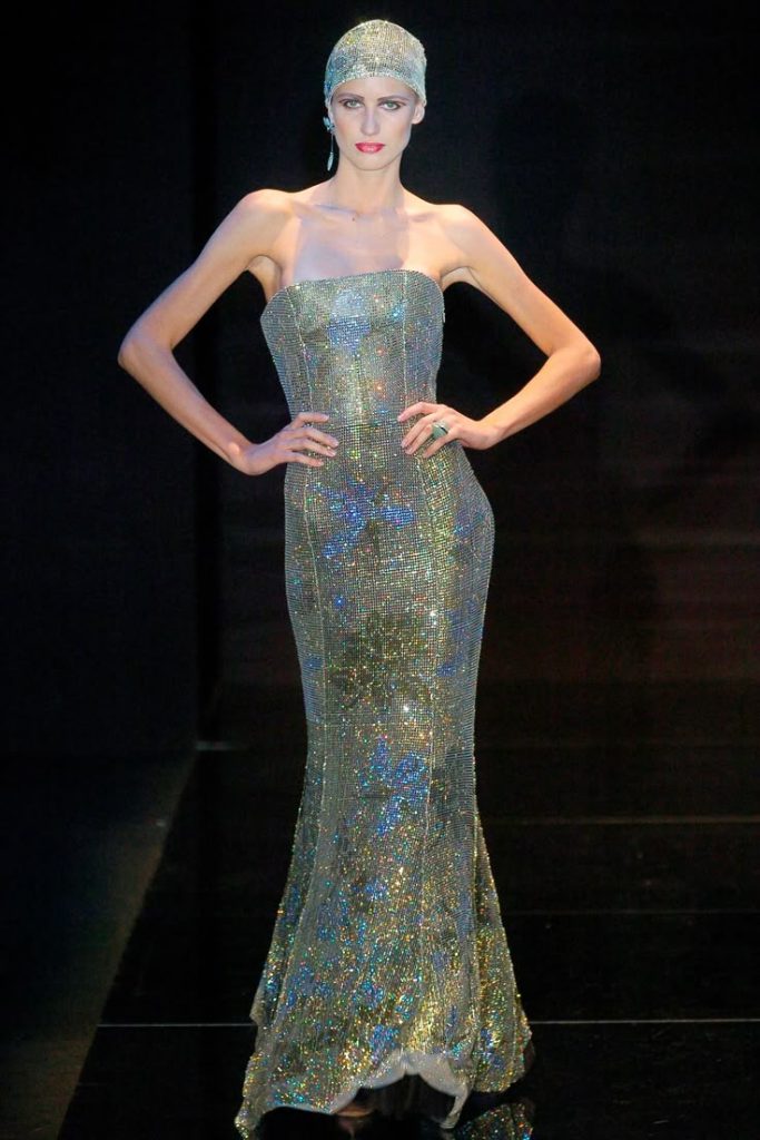 Armani Privè debutta all'Haute Couture nel 2005