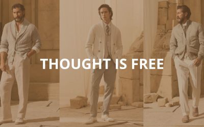 Brunello Cucinelli SS27, “Thought is free”