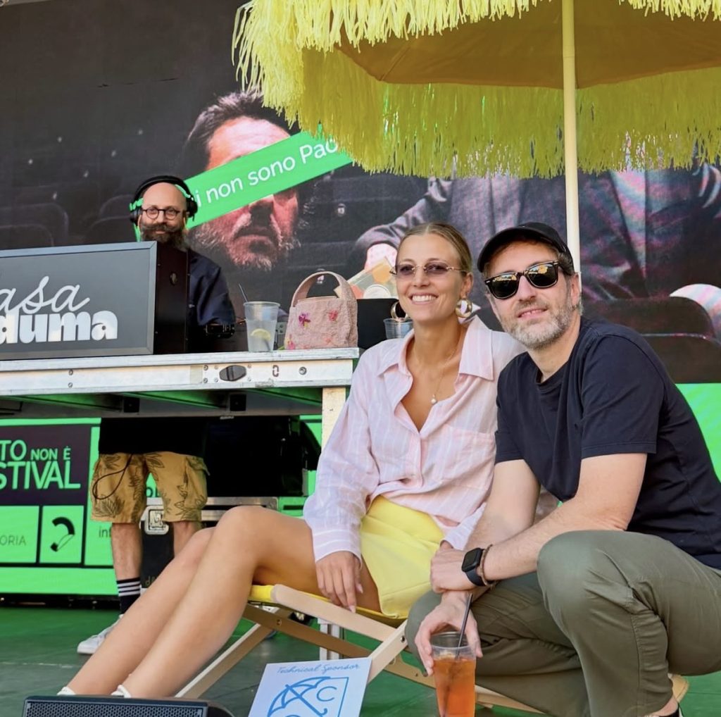 Foto dei fondatori di Anduma Events.