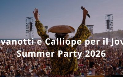 Jovanotti x Calliope: la nuova capsule collection per il Jova Summer Party 2026
