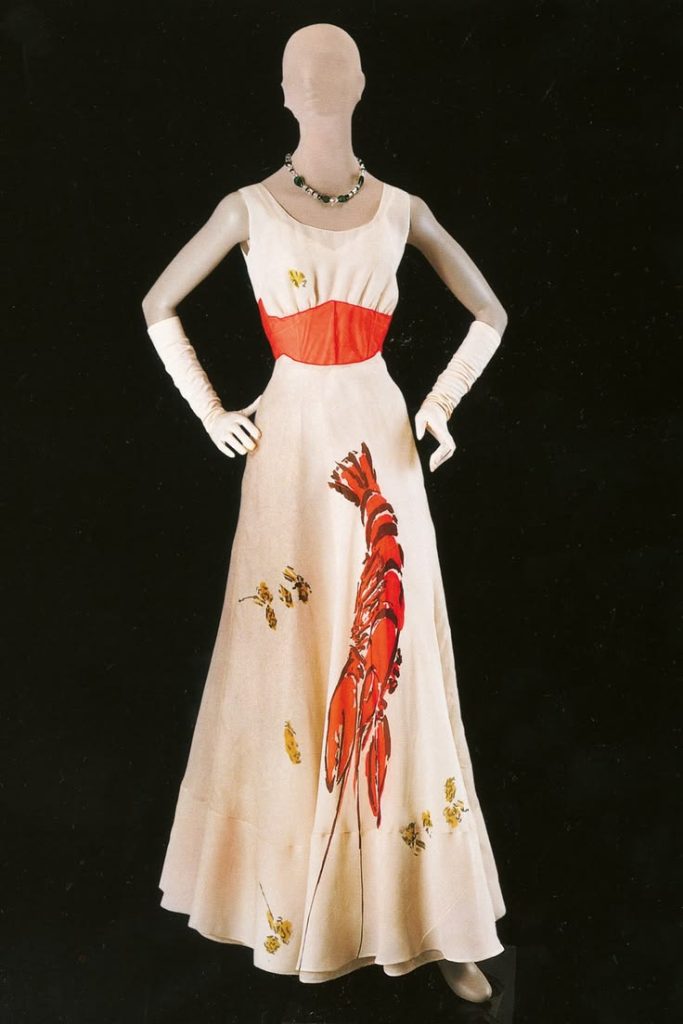 Abito Aragosta Schiaparelli