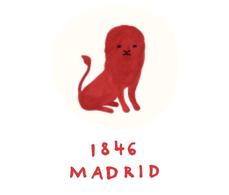Loewe 180 anni capsule collection, 1846 Madrid, leone
