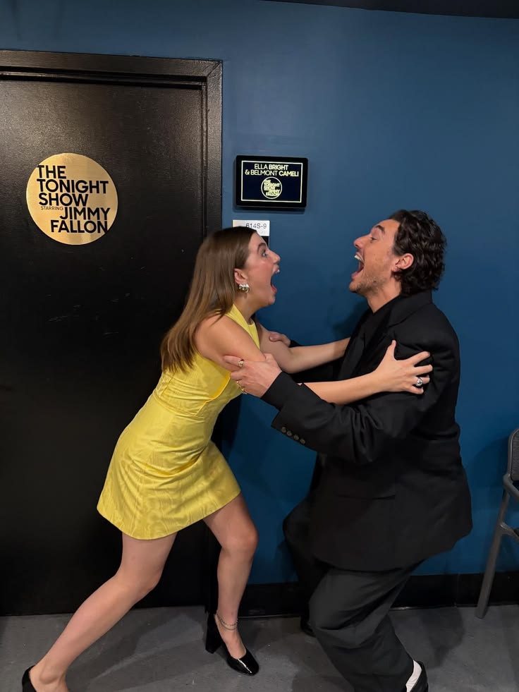 Ella Bright e Belmont Cameli al The Tonight Show Starring Jimmy Fallon