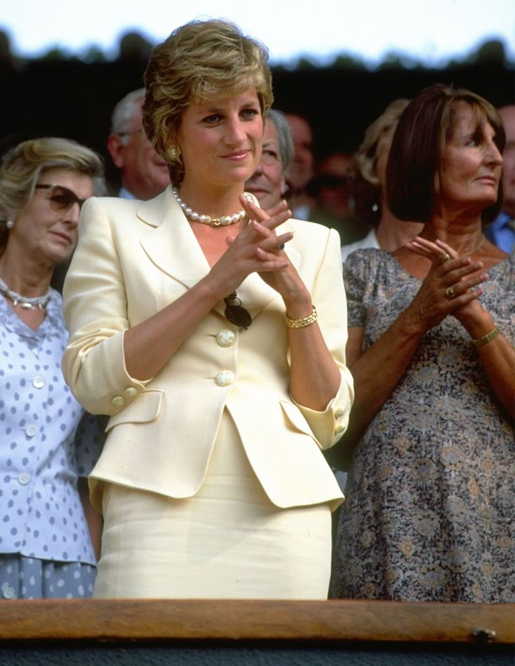 Lady Diana a Wimbledon