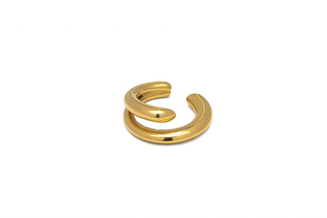 EARCUFF DOPPIO CERCHIO VESTOPAZZO gioielli oro