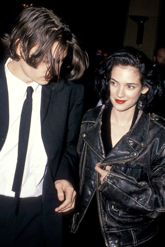 Winona ryder and J. Depp '90