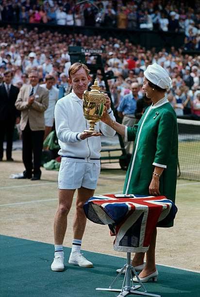 Consegna trofeo a Wimbledon dalla famiglia reale