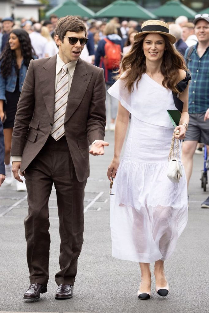 Keira Knightley a Wimbledon