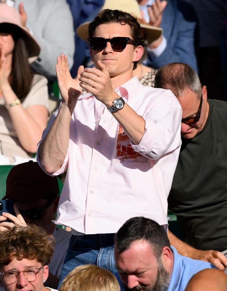Tom Holland a Wimbledon