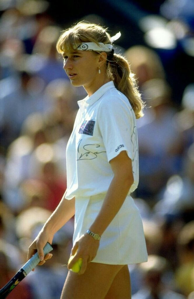 Steffi Graf a Wimbledon
