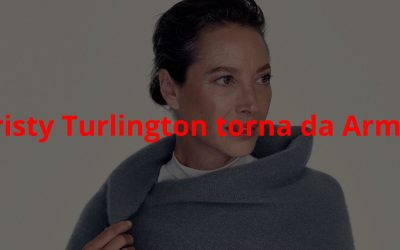 Christy Turlington torna da Armani