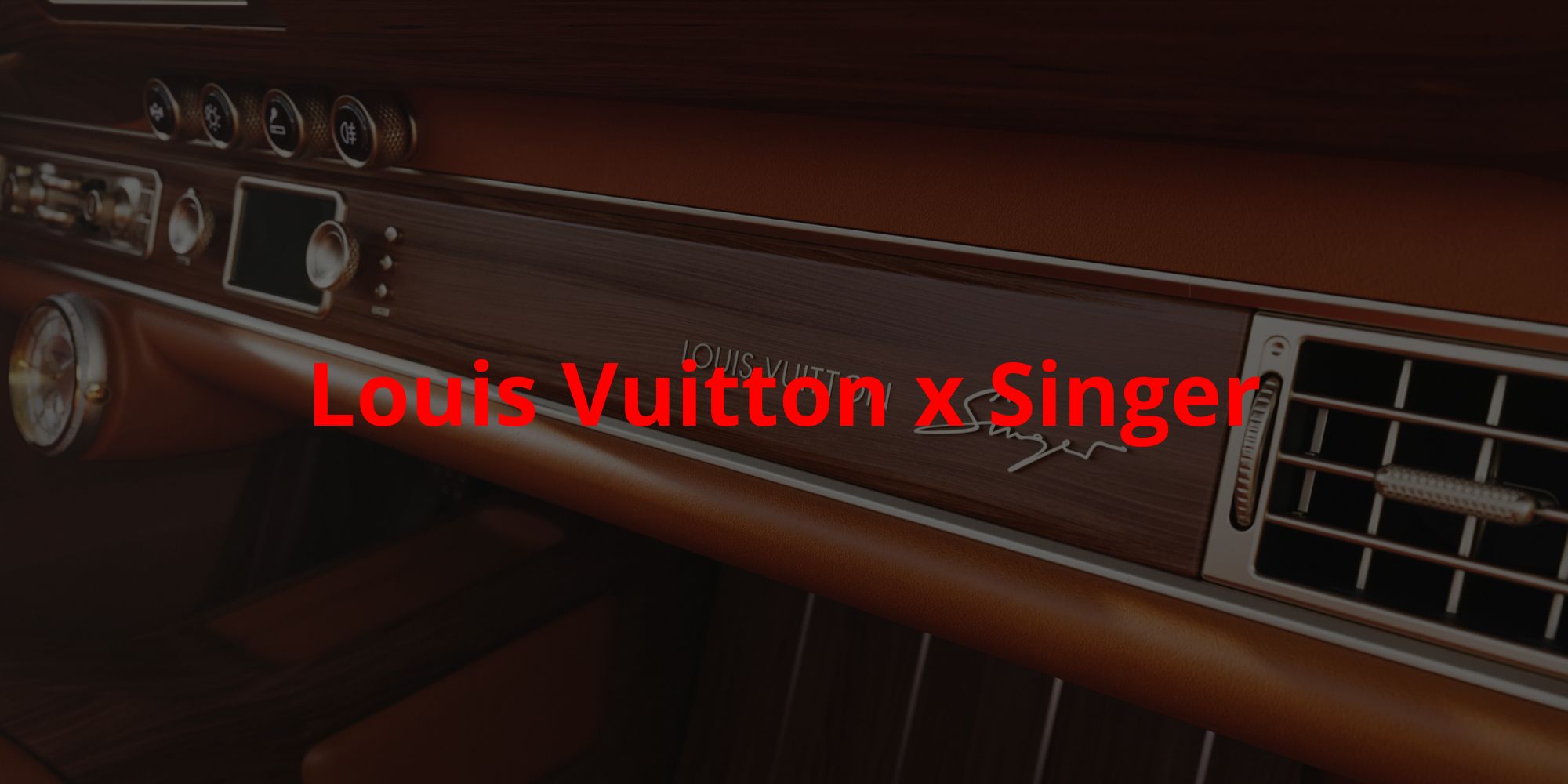 Louis Vuitton x Singer