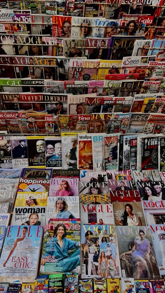 copertine di magazines