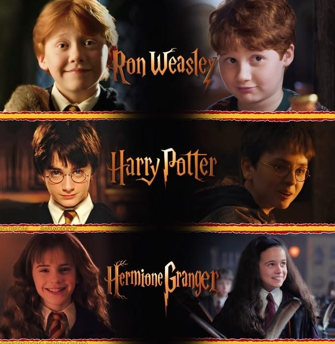 Cast Harry Potter film e serie a confronto