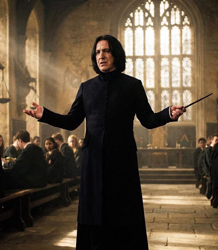 Alan Rickman as Piton Severus Harry Potter