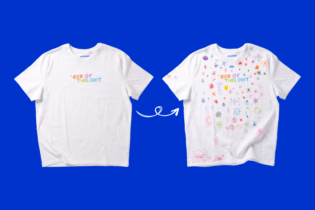 T-shirt evento.