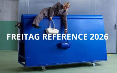 FREITAG REFERENCE 2026: l’upcycling cambia registro