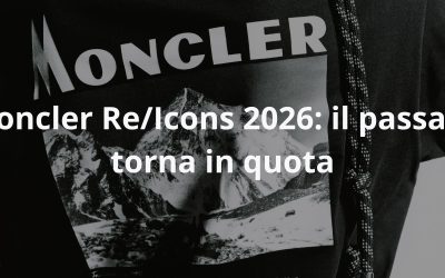 Moncler Re/Icons 2026: il passato torna in quota